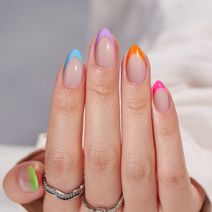 Rainbow tips