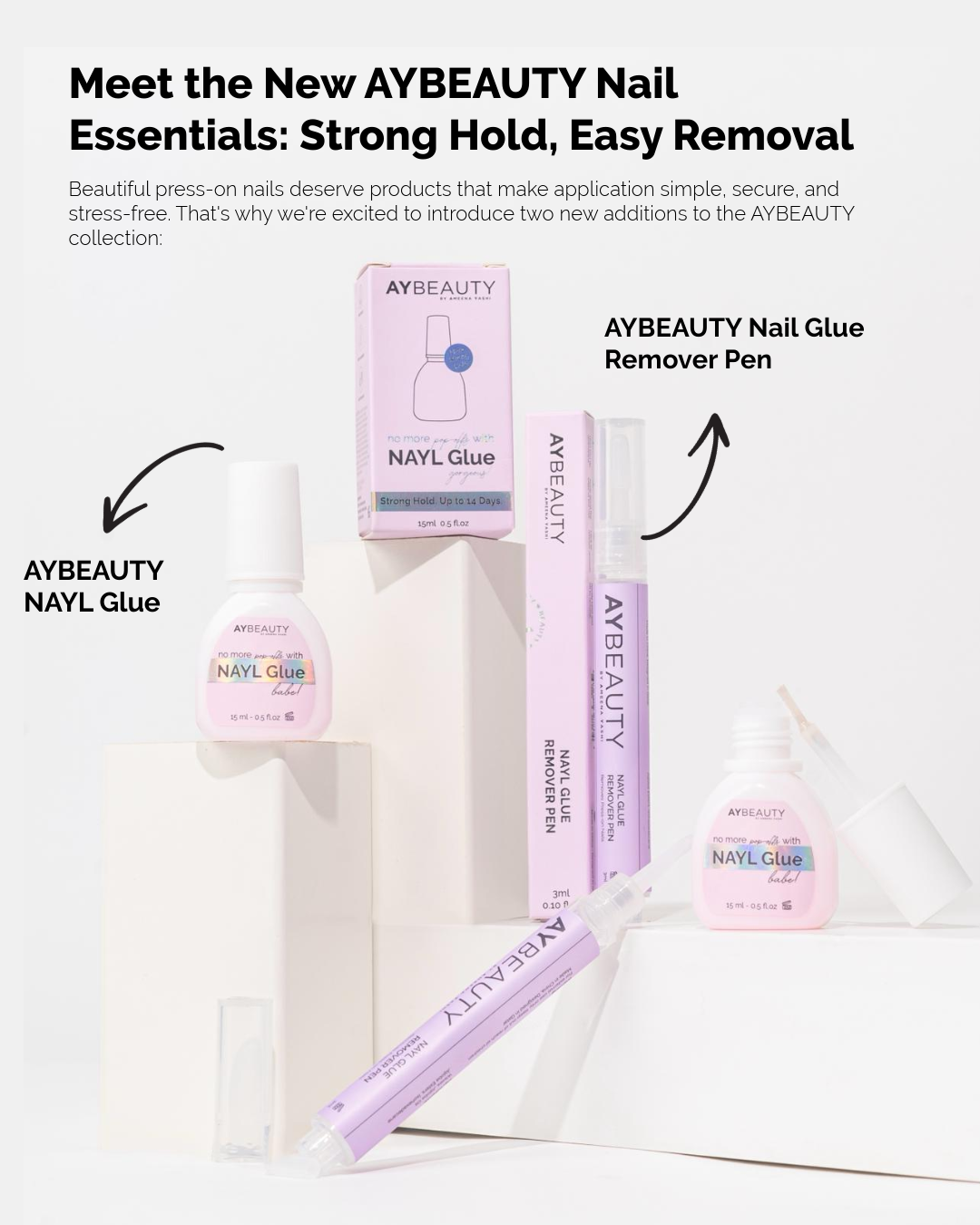 Nail Glue + Remover Bundle